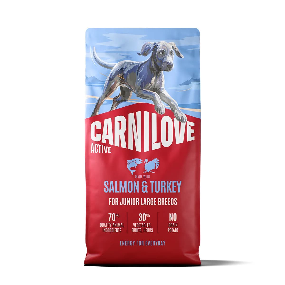 Carnilove Dog Junior Active Large Breeds Salmon & Turkey Torrfoder till Hund