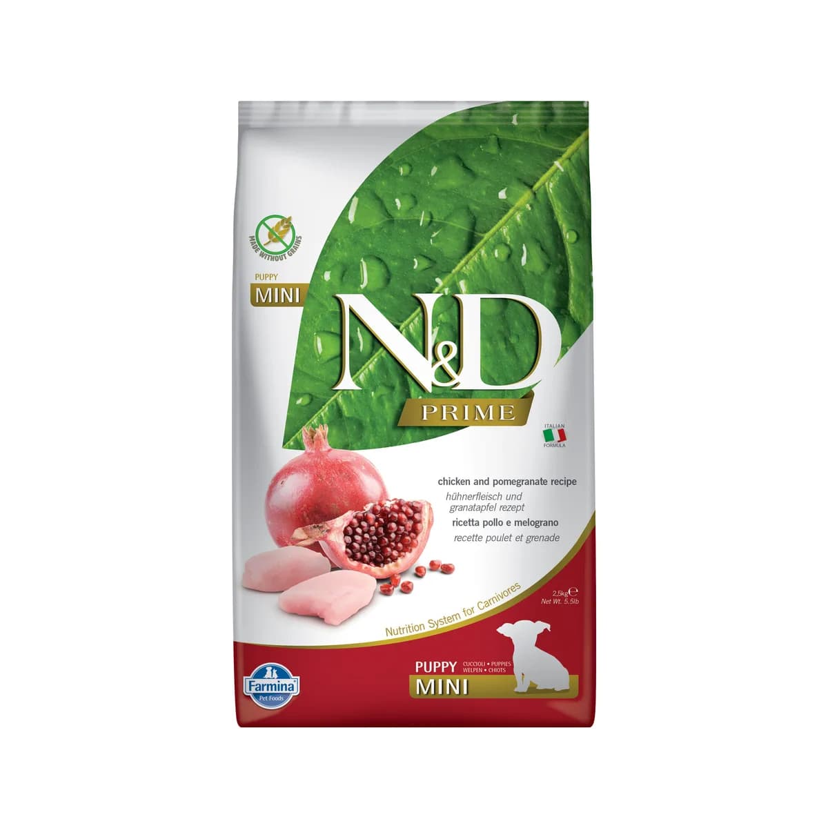 Farmina N&D Prime Puppy Mini Dog Food - Chicken and Pomegranate