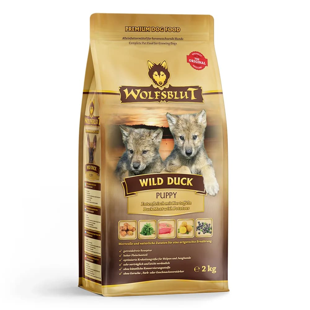 Wolfsblut Puppy Wild Duck Trockenfutter