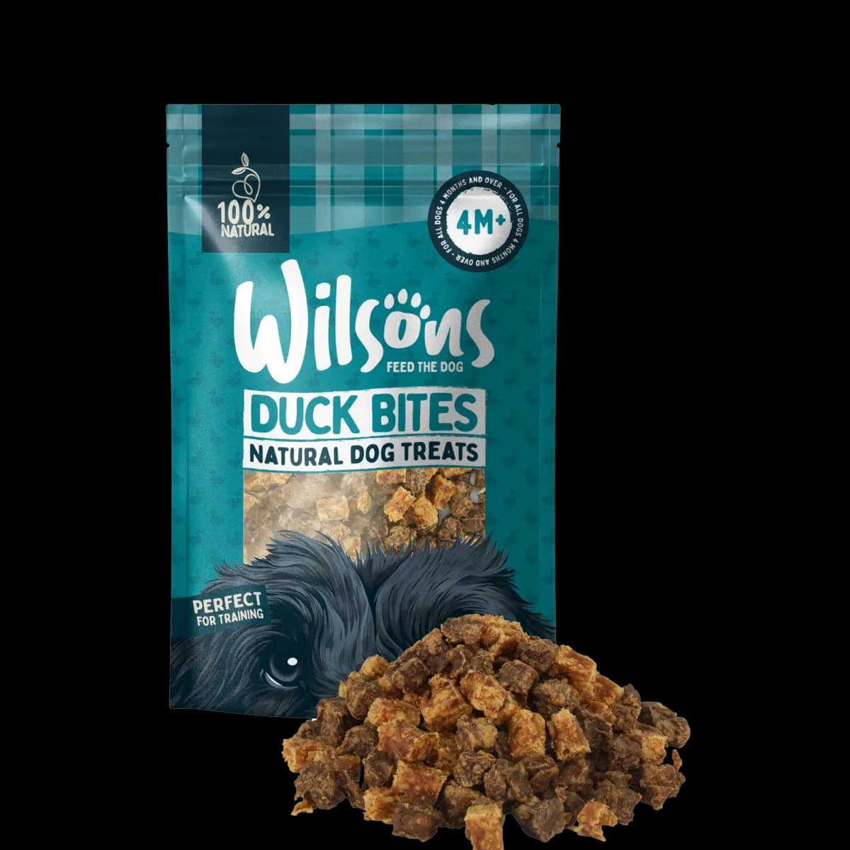 Wilsons Pet Food Duck Bites Natural Dog Treats