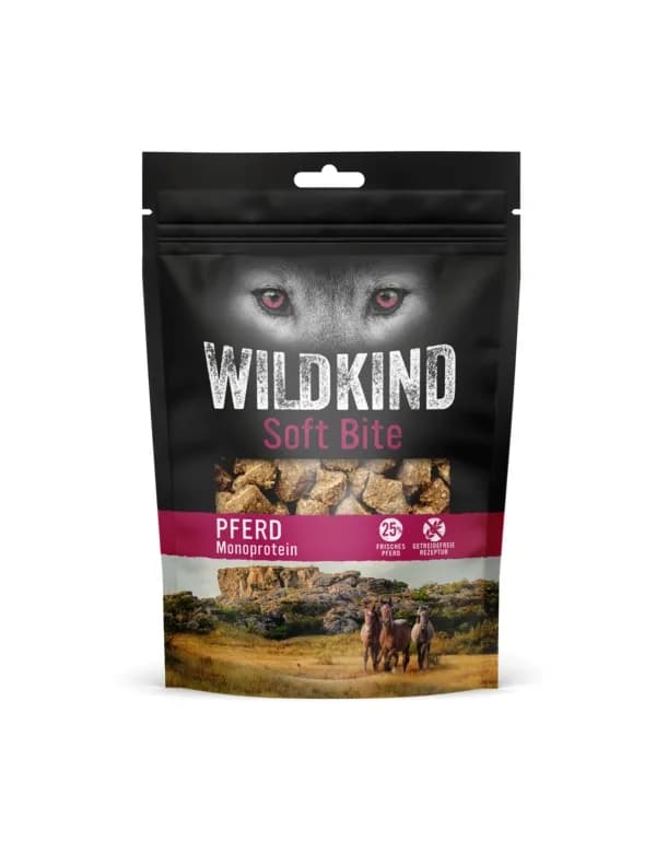 WILDKIND Soft Bite Monoprotein Pferd