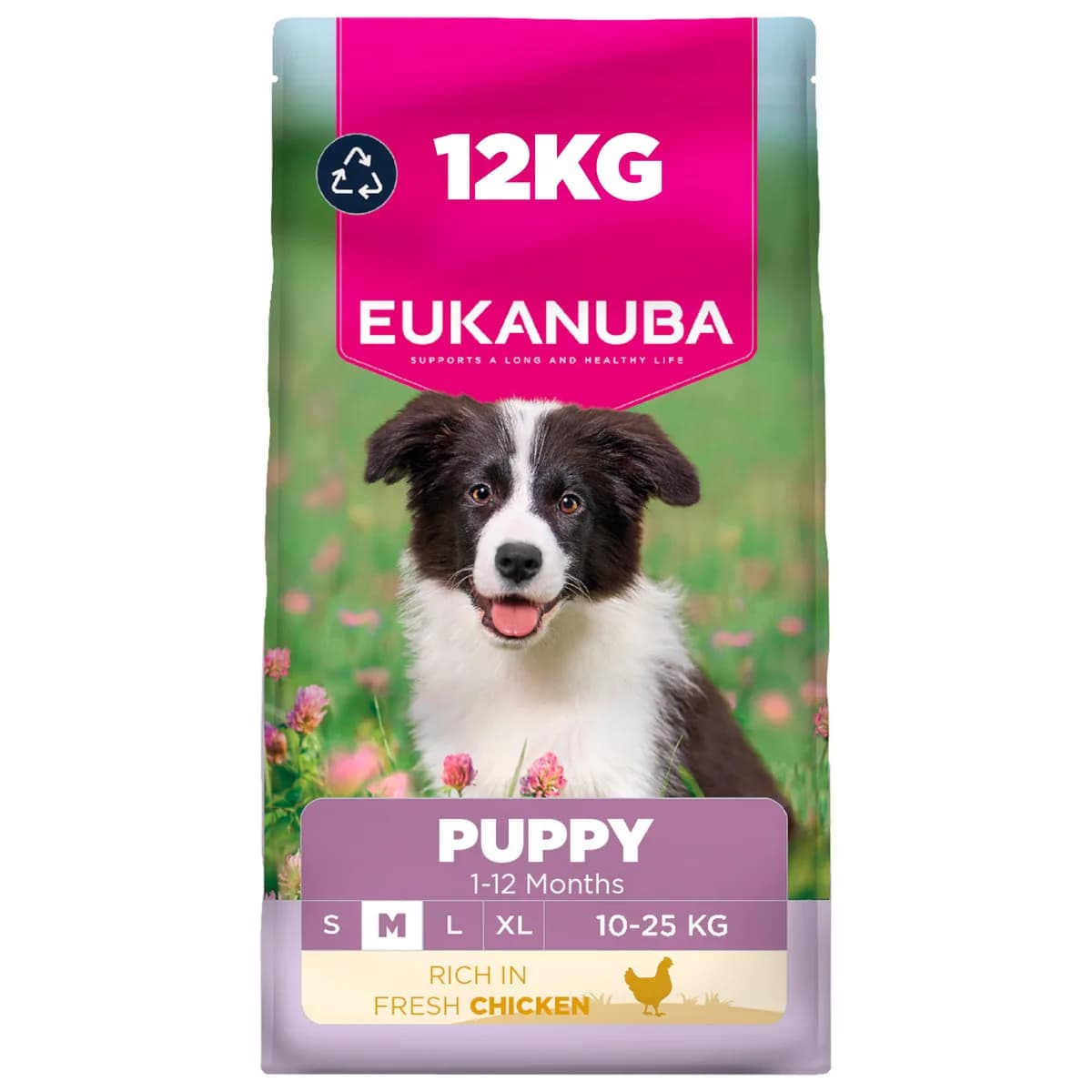 Eukanuba Medium Breed Puppy Dry Dog Food Chicken