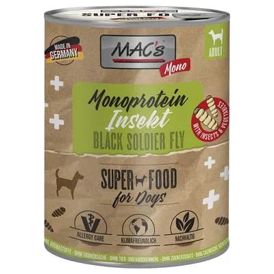 Mac S Monoprotein Insect & Superfood