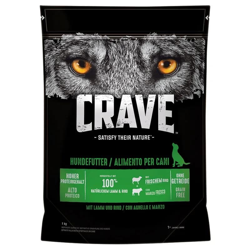 CRAVE Dog Adult Lam & Okse