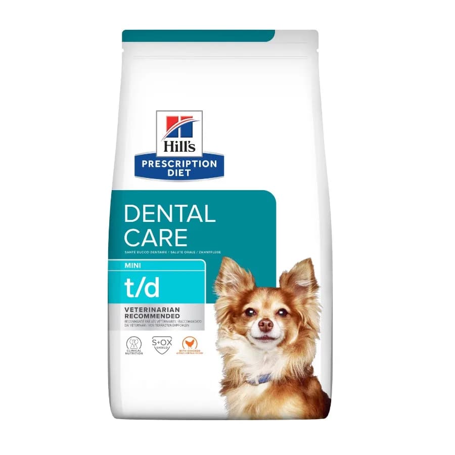Hill's Prescription Diet Prescription Diet Dental Care t/d Pollo pienso pequeños