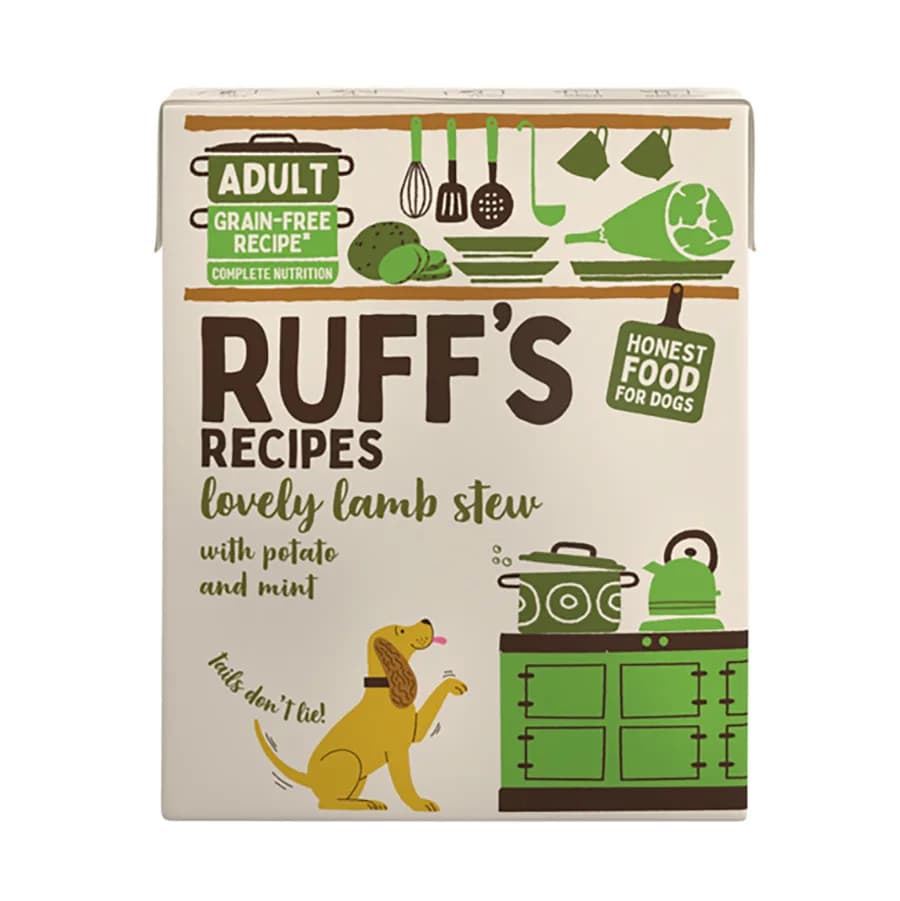 Ruff's Recipes Lovely Lamb Stew with Potato & Mint Adult Wet Dog Food