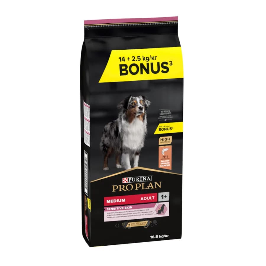 Purina Pro Plan Adult Medium Sensitive Skin Salmón