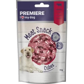 PREMIERE Meat Snack Cubes pour chien Bœuf