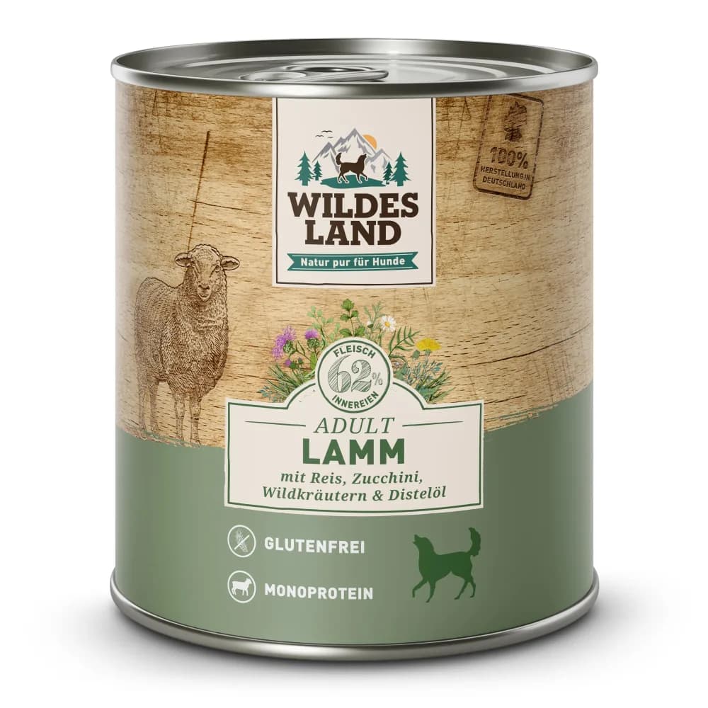 Wildes Land Classic Adult Lamm mit Reis