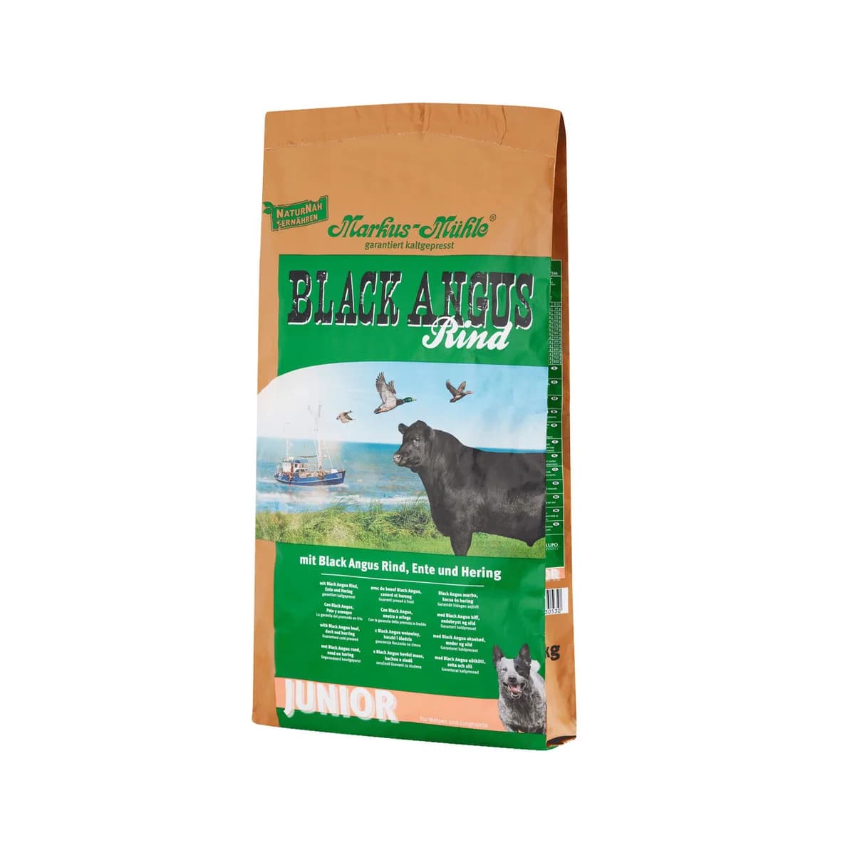 Markus Mühle Markus-Mühle Black Angus Junior dog food