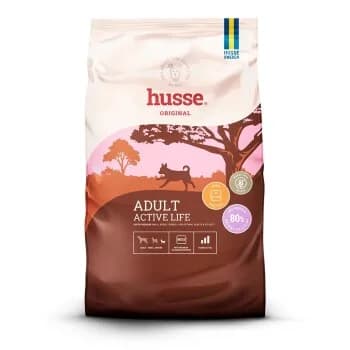 husse Adult Active Life, kleine Hunderassen, (vorher OPTIMAL MINI) | Speziell entwickelt für den täglichen Energiebedarf und die Vitalität kleiner Hunde