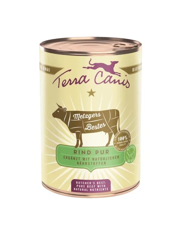 Terra Canis Metzgers Bestes Pur Rind
