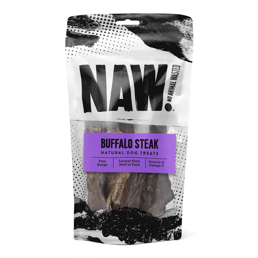 NAW Buffalo Steak Natural Dog Treats