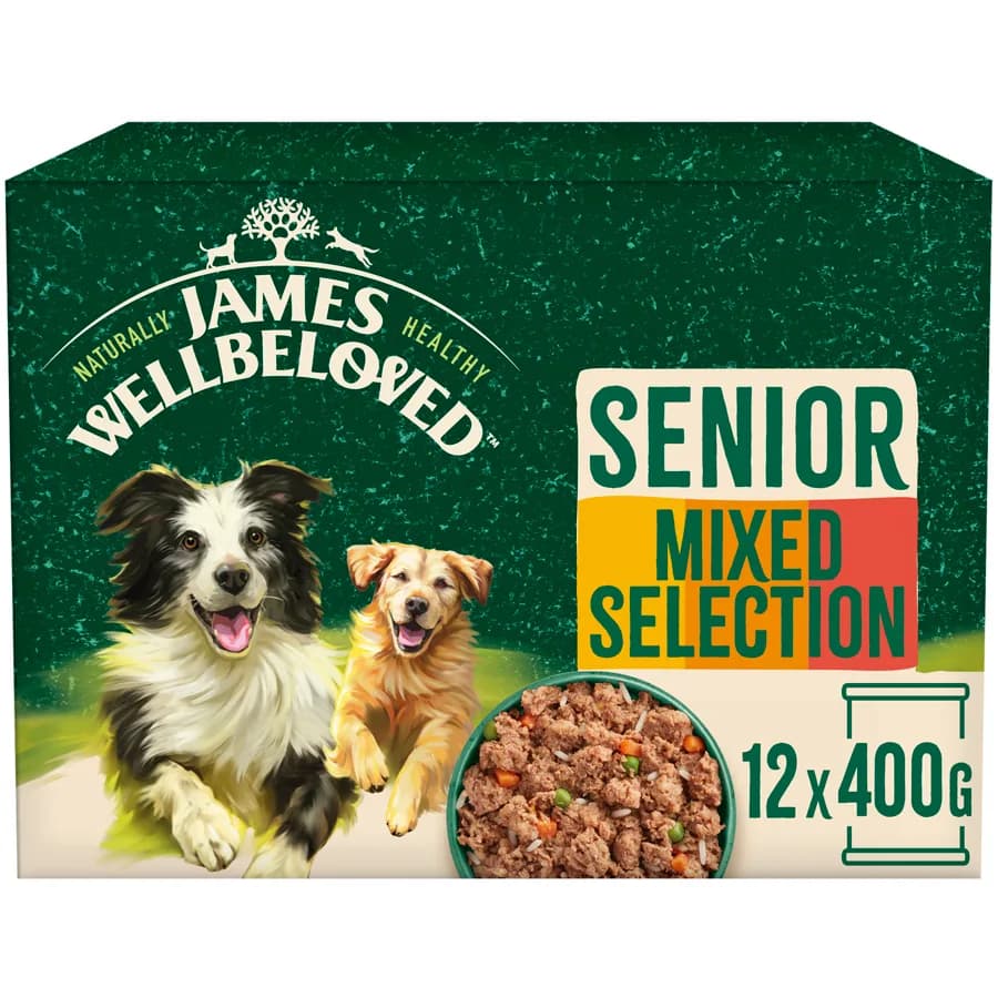 James Wellbeloved Senior Dog Wet Food Turkey, Lamb & Chicken