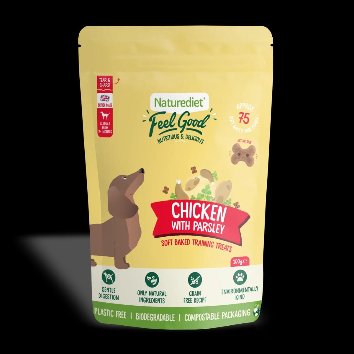 Naturediet Feel Good Chicken Treats ( Pouches)