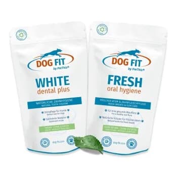 DOG FIT by PreThis ® WHITE dental plus & FRESH » Frischer Atem & Zahnfleisch » Hunde