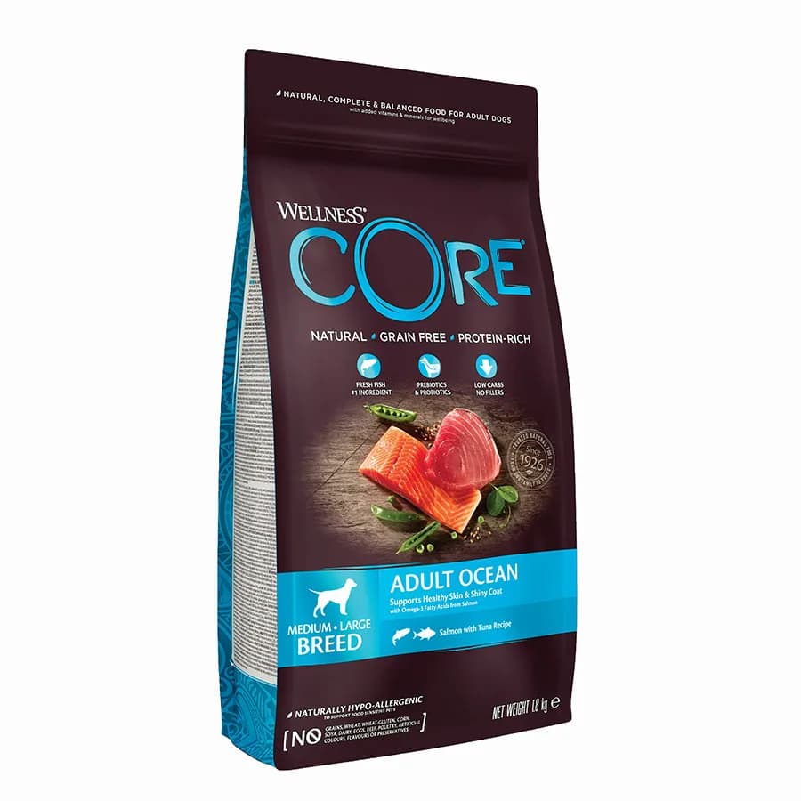 Wellness Core Complete Medium/Large Breed Adult Dry Dog Food Salmon & Tuna