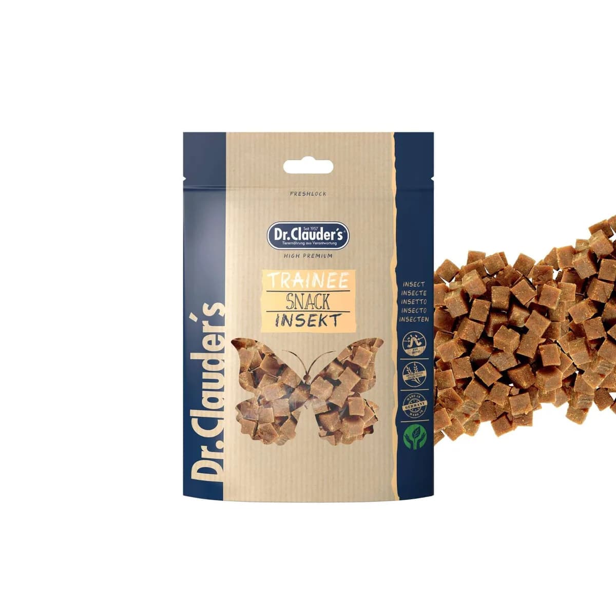 Dr.Clauder solutions for pets GmbH Dr.Clauder´s Trainee Snack Insekt