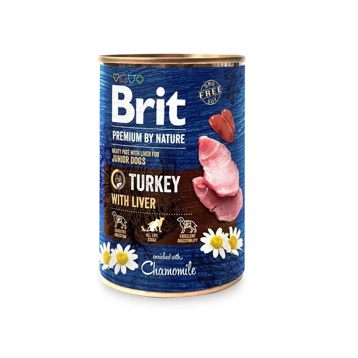 Brit Premium by Nature Dog Kalkkuna & Maksa