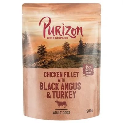 Purizon Adult sem cereais em saquetas para cães