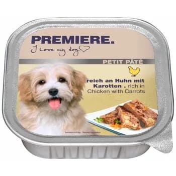 PREMIERE Petit Pâté Huhn und Karotten