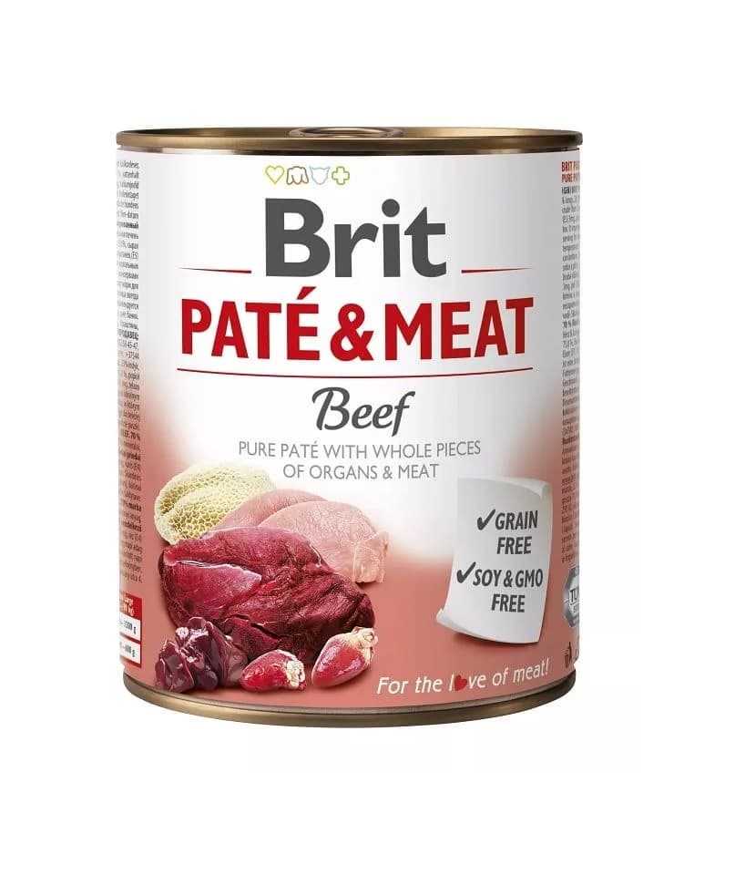 Brit Pate&Meat beef pasztet z wołowiną dla psa