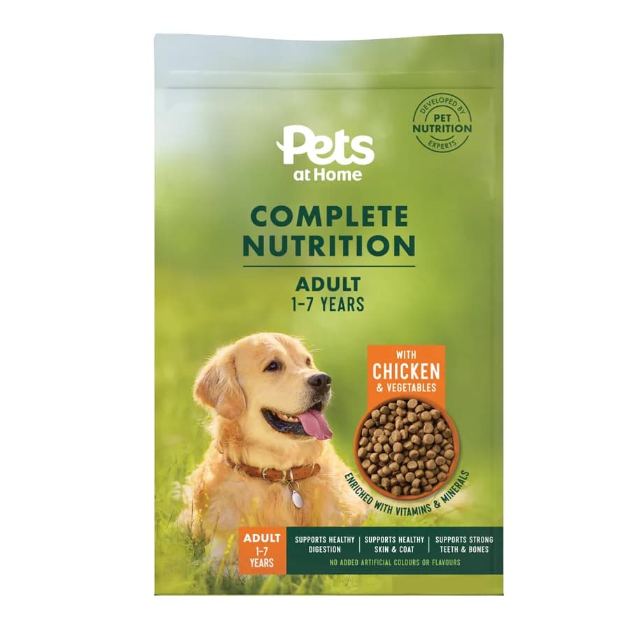 Pets at Home Complete Nutrition Chicken & Vegetable Adult Dry Dog Food