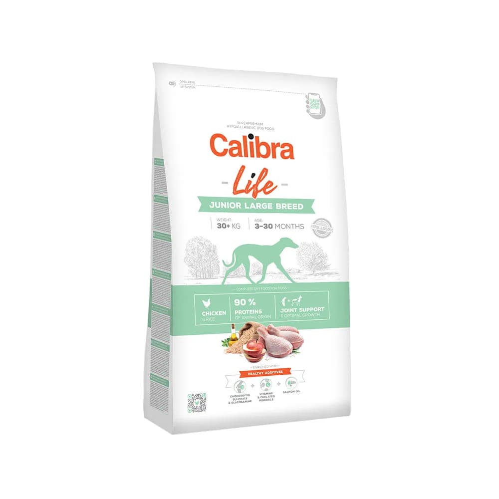 Calibra Dog Life Junior Large Breed - Kip