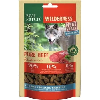 REAL NATURE WILDERNESS Snack viande Training Pur Bœuf (bœuf aux framboises et épinards)