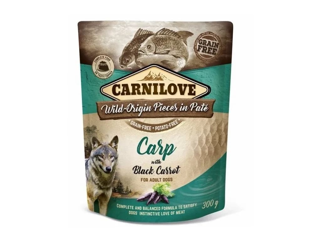 Carnilove Kap.Carnilove Dog Paté Carp with Black Carrot
