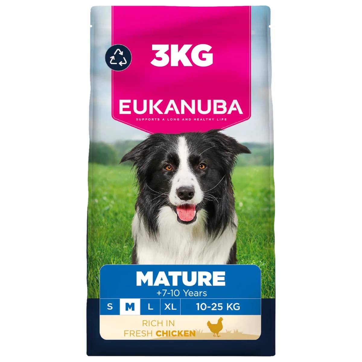 Eukanuba Medium Mature Dry Dog Food Chicken