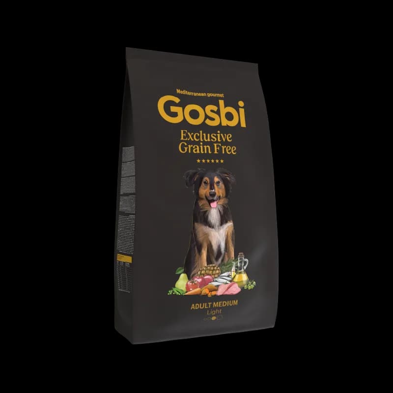 Gosbi Exclusive Grain Free Dog Adult Medium Light