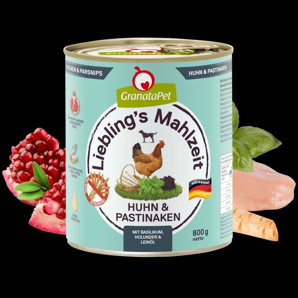 GranataPet Liebling's Mahlzeit Huhn & Pastinaken