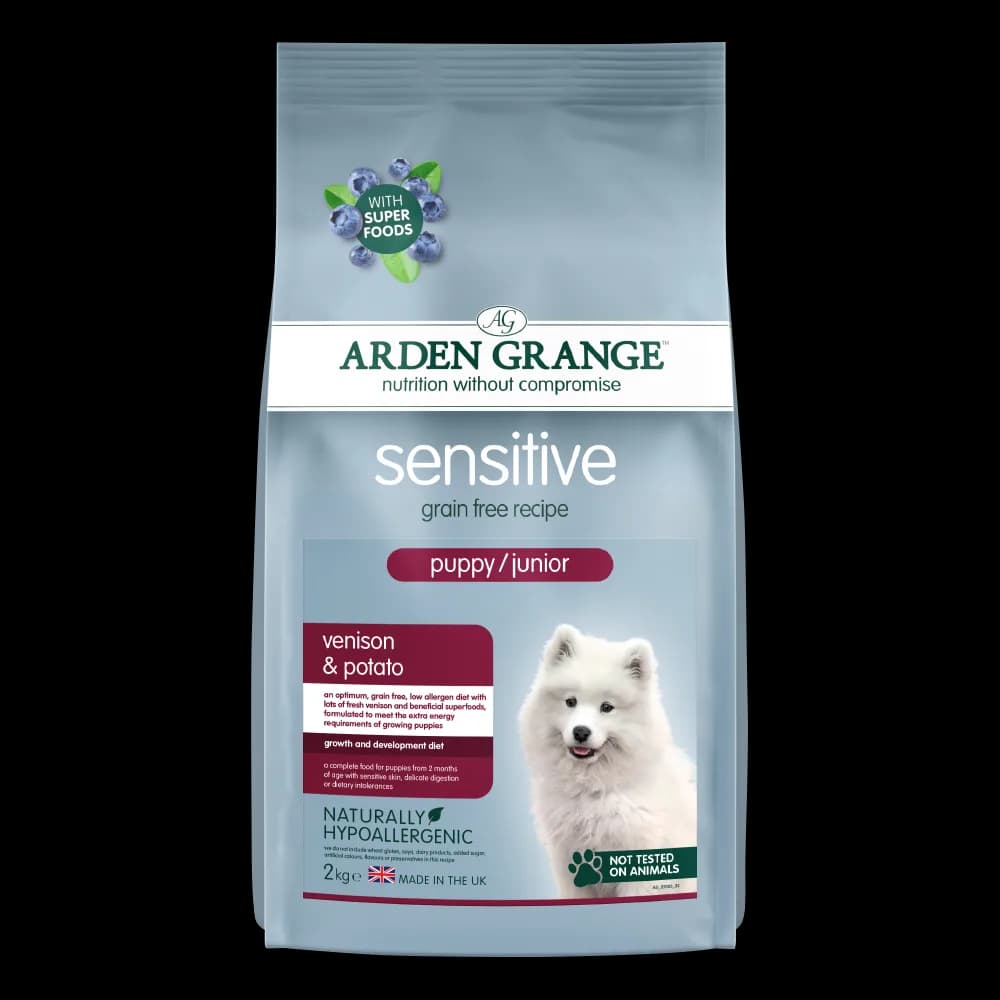 Arden Grange Sensitive Puppy/Junior Grain free - venison & potato