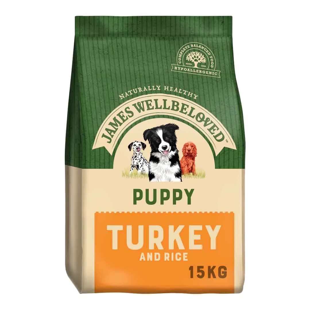 James Wellbeloved Puppy Food Turkey & Rice