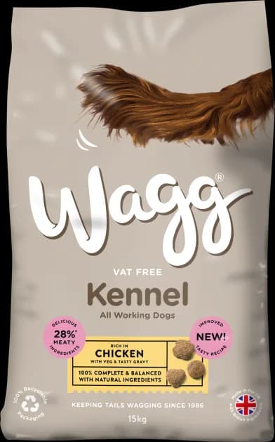 Wagg Kennel Dog Food with Chicken & Veg - Wagg Pet Foods