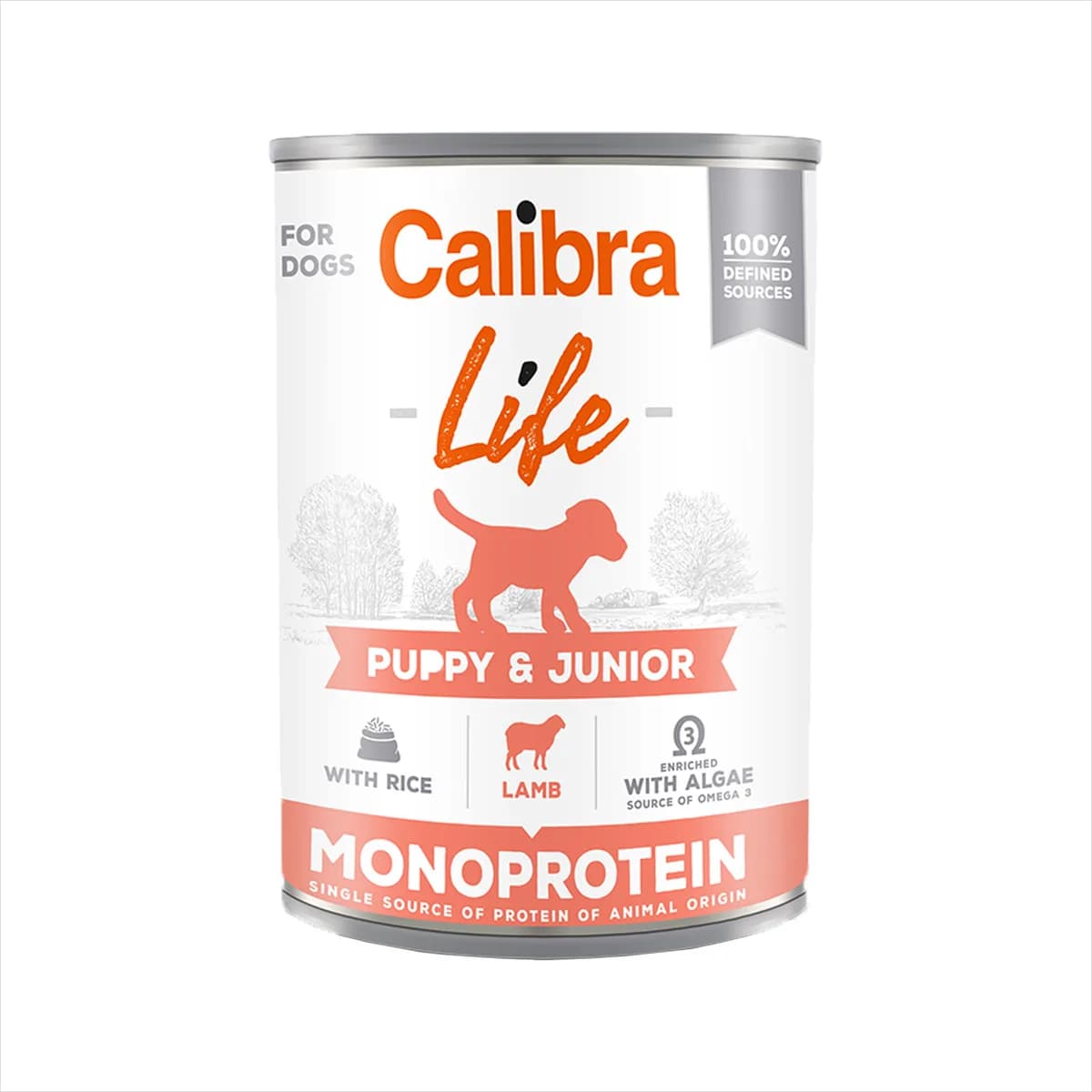 Calibra Dog Life Puppy & Junior Wet Food - Lamb