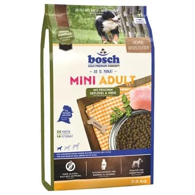 Bosch Mini Adult con ave y mijo