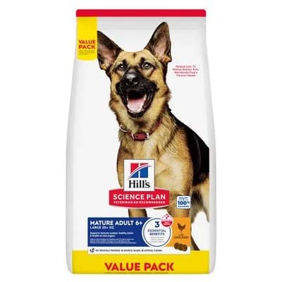 Hill's Science Plan Mature Adult 6+ Large poulet