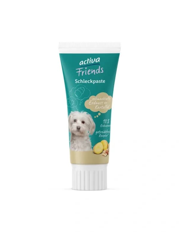 activa Friends Schleckpaste Erdnuss an Kartoffel