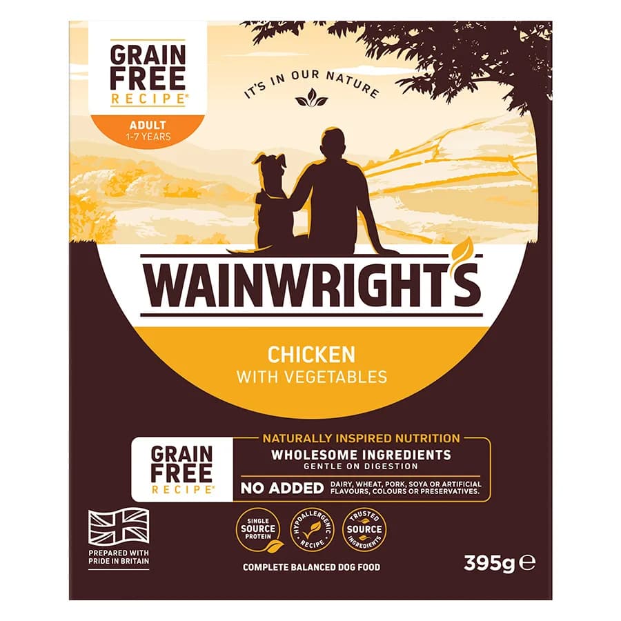 Wainwright's Grain Free Adult Wet Dog Food Chicken
