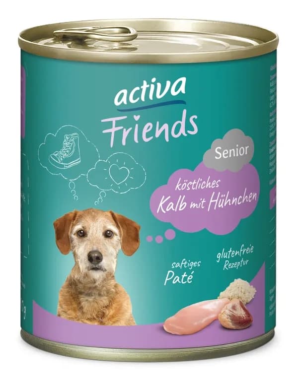 activa Friends Senior Kalb mit Hühnchen