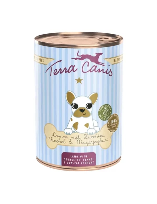 Terra Canis Welpe Lamm mit Zucchini, Fenchel & Magerjoghurt