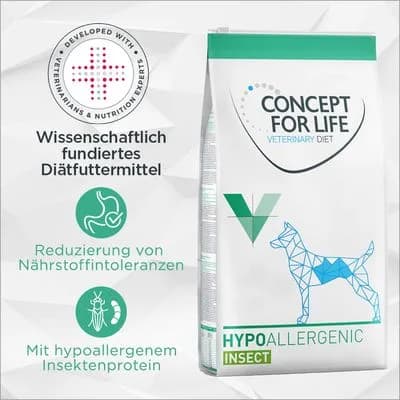 Concept for Life Veterinary Diet Hypoallergenic Insect