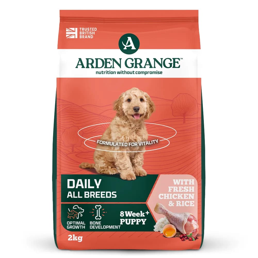 Arden Grange Puppy/Junior Reich an frischem Huhn