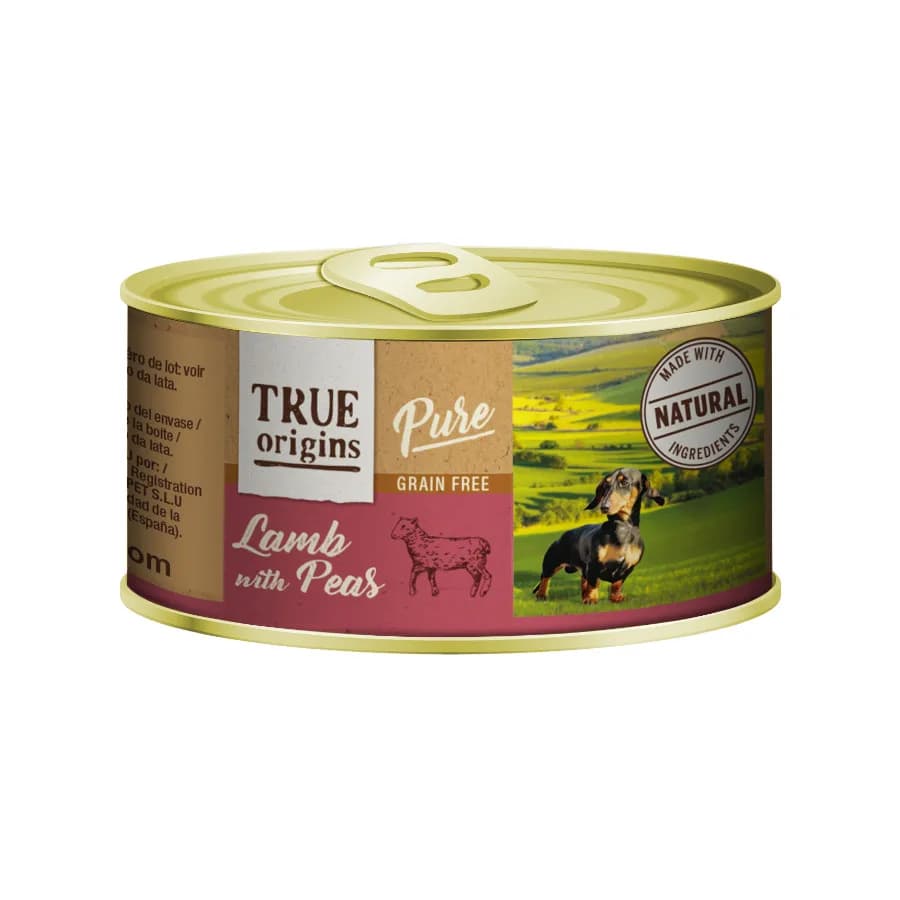True Origins Pure Cordero con Guisantes