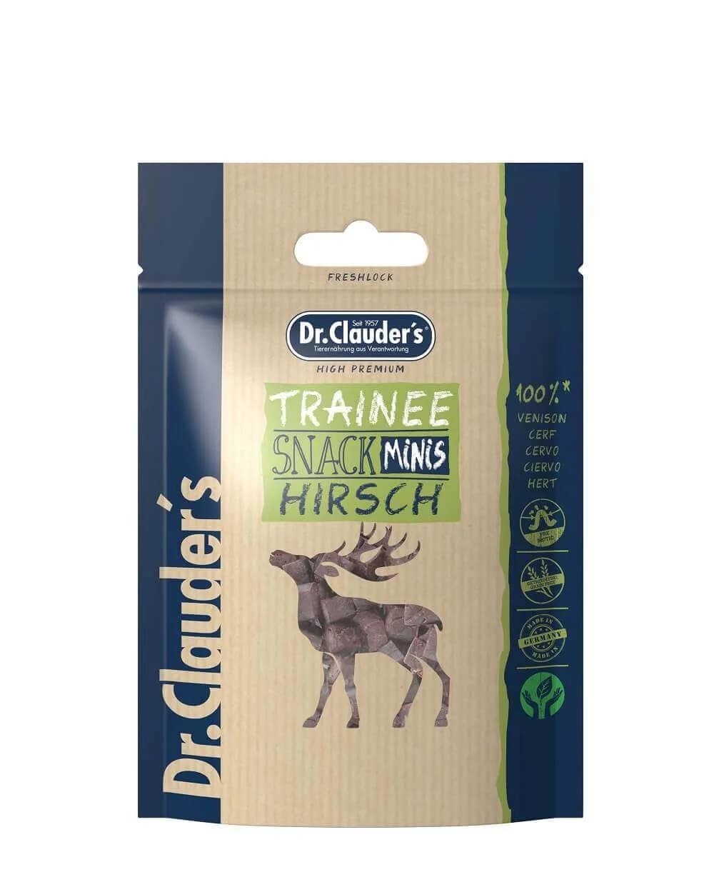Dr.Clauder solutions for pets GmbH Dr.Clauder´s Trainee Snack Minis Hirsch