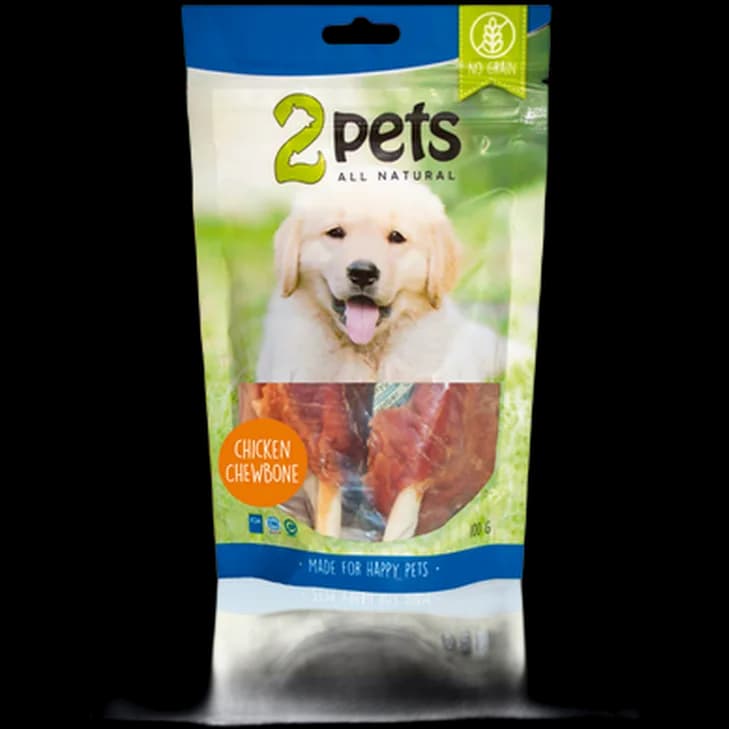 Dogsnack Chicken Chewbone V512863 2pets Dogsnack kyllingtyggebein