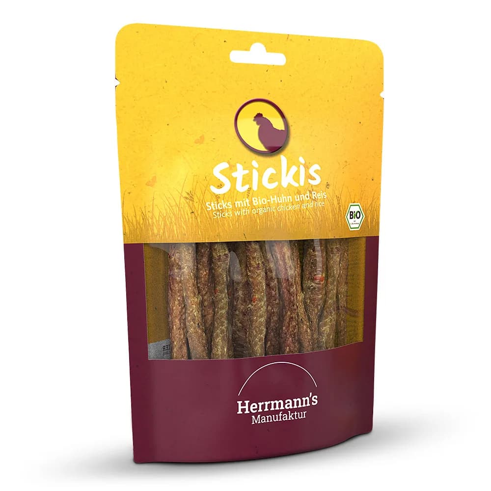 Herrmann's Stickis Bio Huhn mit Reis