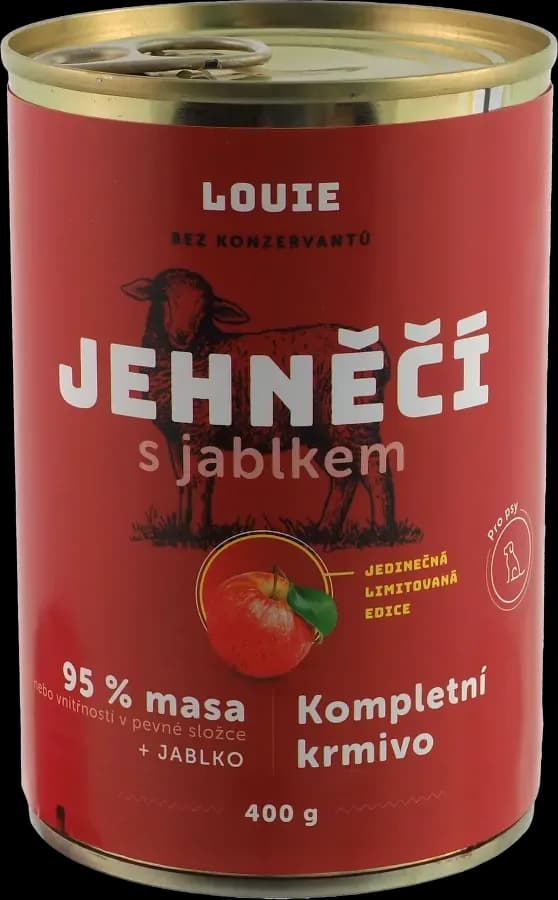 Louie jehněčí s krůtím, jablkem a prebiotiky